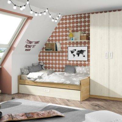 Dormitorio juvenil básico