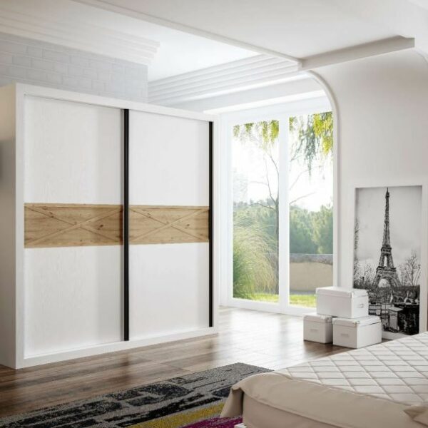 Armario Adele 2 puertas correderas detalle