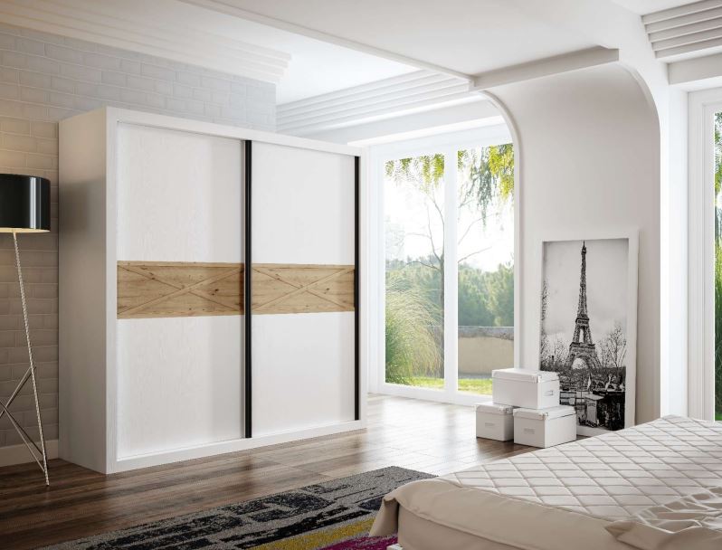 Armario Adele 2 puertas correderas detalle