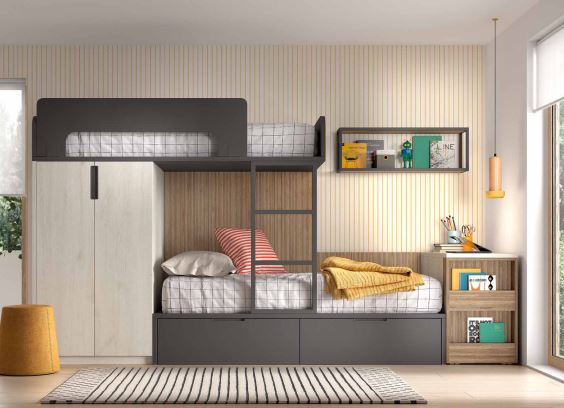 Habitación Juvenil Teide 01 · Dormitorios Juvenil
