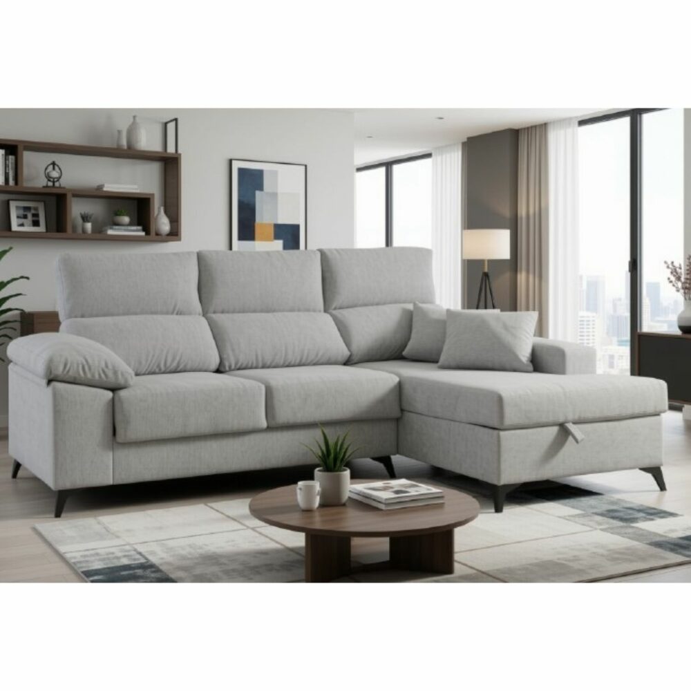Chaiselongue Azahara Gris