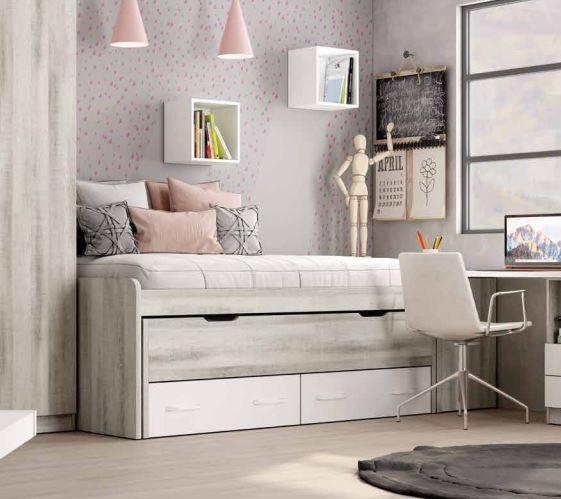 Cama block compacto juvenil