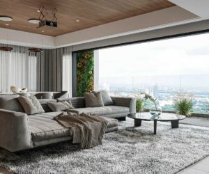 Cómo combinar sofá gris con muebles de salón modernos