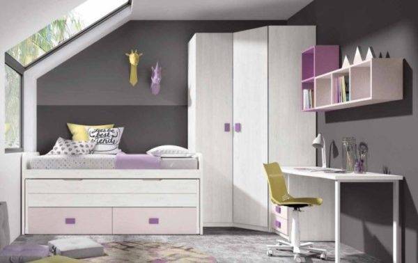 Los mejores dormitorios juveniles modernos para espacios pequeños