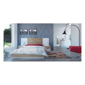 Dormitorio Charlotte cabecero con dos tiras de LED