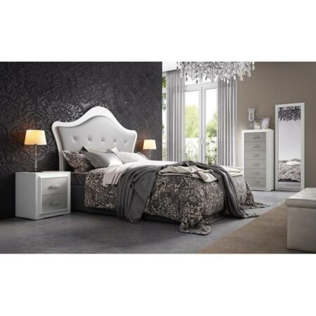 Dormitorio Adele cabecero botones