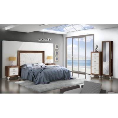 Dormitorio Adele cabecero enmarcado